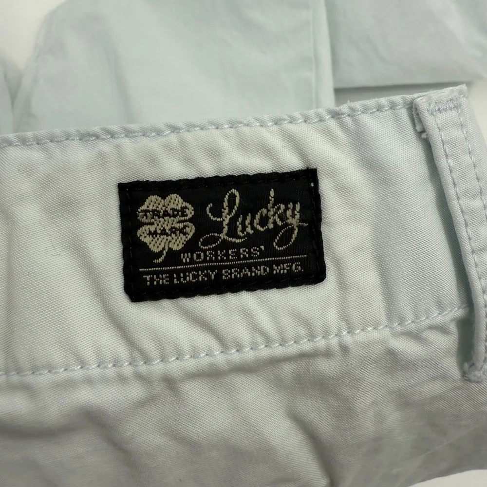 Lucky Brand Pants Women 28 Blue Bootcut Dungarees Vintage Lightweight 90s Y2K - Picture 9 of 16